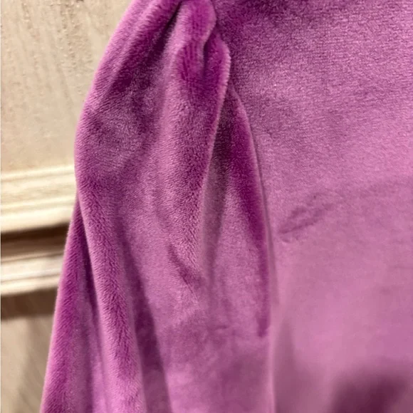 Belle by Kim Gravel Velour Top Large - Picture 8 of 11